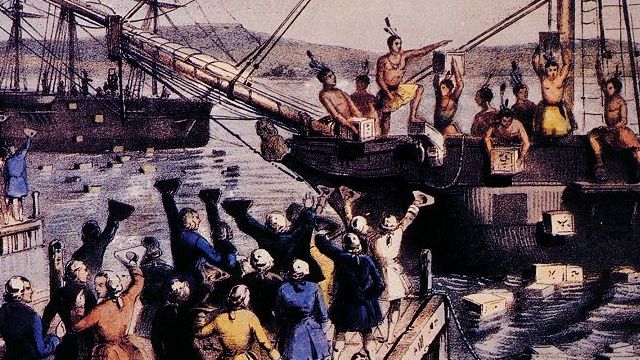 The Boston Tea Party