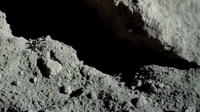 Boulders On The Moon