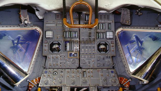 Inside The Lunar Lander