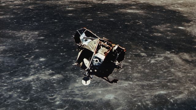 Lunar Module Undocked From The Command Module