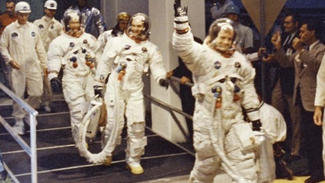 Apollo 11 Astronauts Walking To The Launchpad