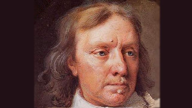 Portrait Of Oliver Cromwell