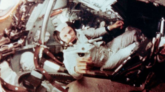 Frank Borman Inside Of Apollo 8