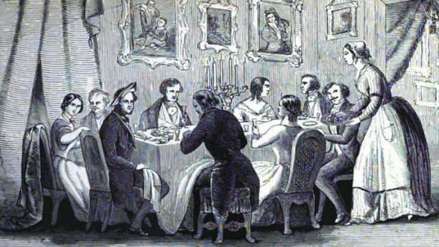 A Victorian Dinner Party