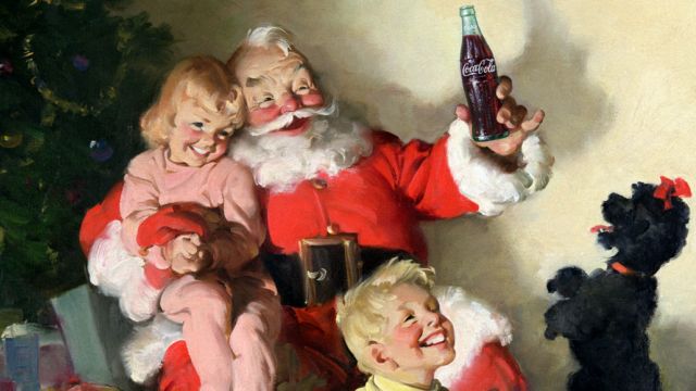 A Later Coca-Cola Santa Claus Advertisement