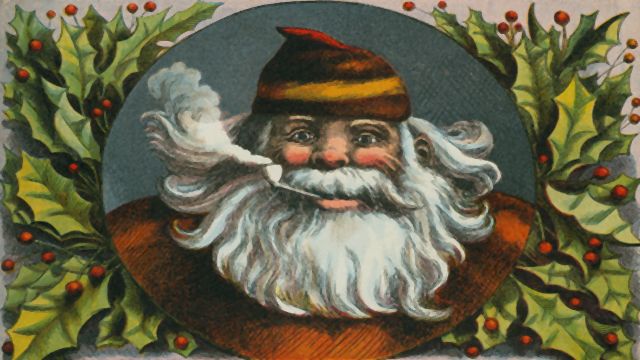 Portrait Of Santa Claus