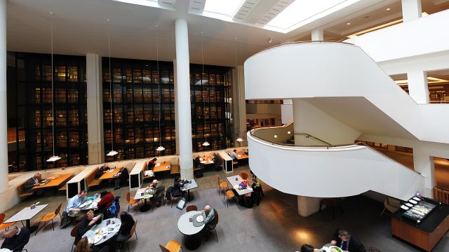 The Interior Of The British Library