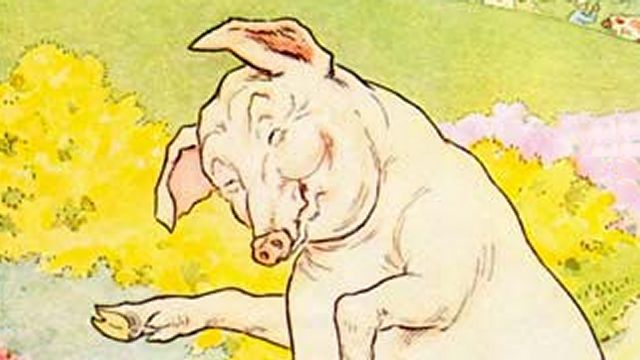 A Smiling Pig Illustrated By L. Leslie Brooke